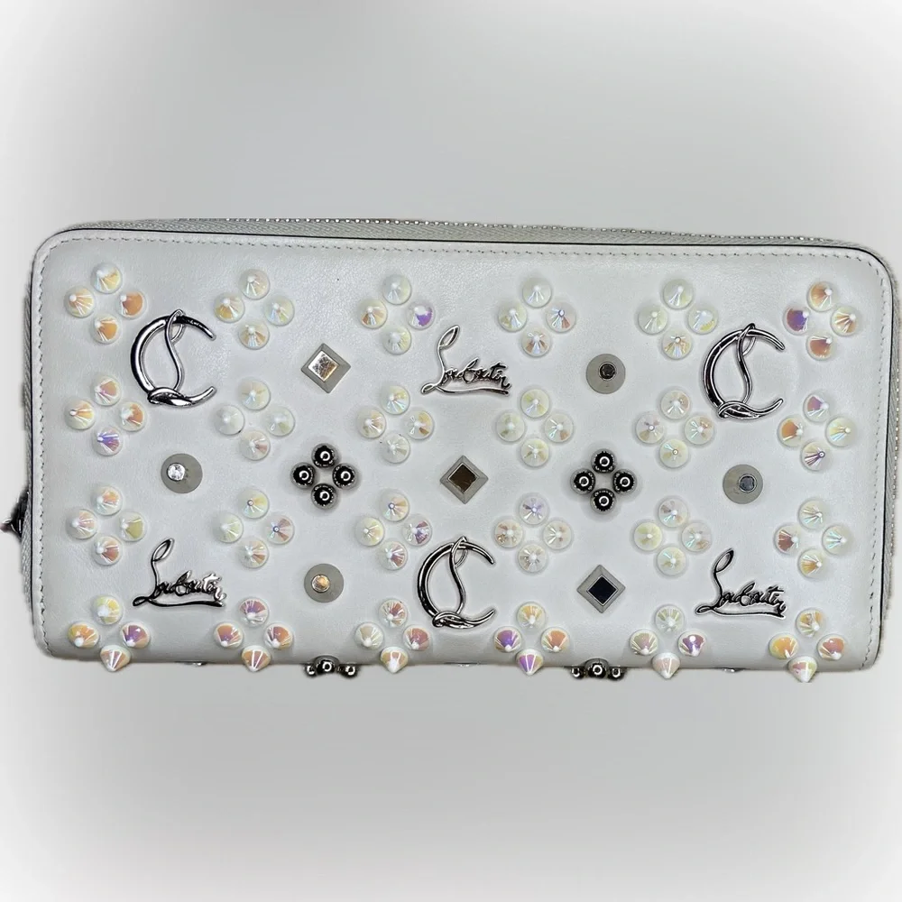 CHRITIAN LOUBOUTIN ❤️❤️ PANETTONE LOUBINTHESKY SEVILLE WHITE - Picture 2 of 16